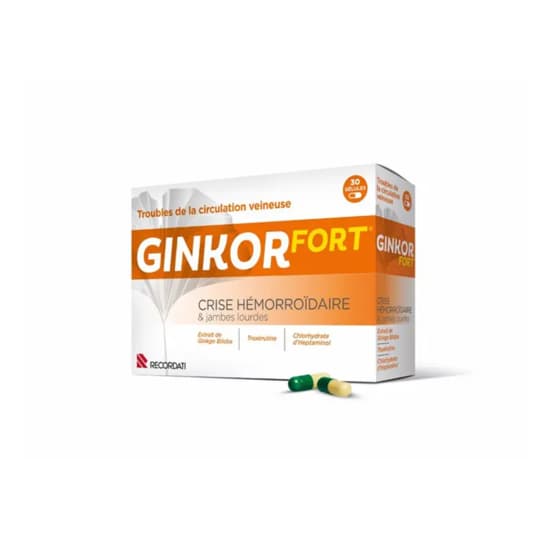 GINKOR FORT GELULE 30 — Pharmacie centrale de la Villette 93 Pharmacie de garde 24h/24