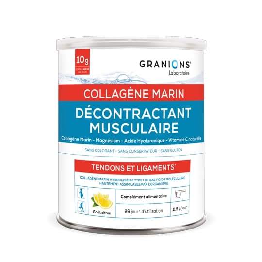 GRANIONS DECONTRAC MUSC COLLA 300G — Pharmacie Jeanne Hachette