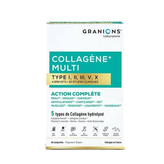 GRANIONS COLLAGENE MULTI CPR 60 — Pharmacie Erlon