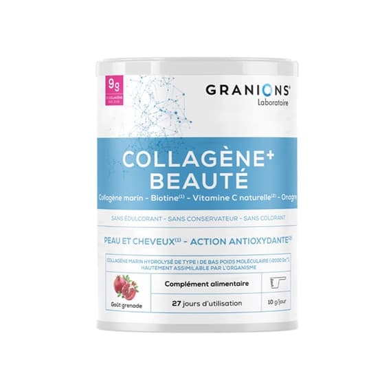 GRANIONS COLLAGENE+ BEAUTE 275G — Pharmacie Pharmagreen Boucicaut