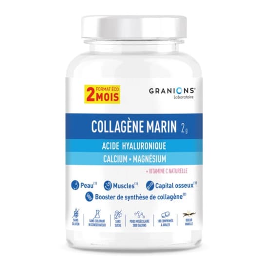 GRANIONS COLLAG MAR 2G VANI CPR180 — La Grande Pharmacie Moderne