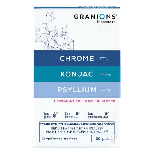 GRANIONS CHRO/KONJ/PSYL GELUL60 — Pharmacie Villenave Rocade