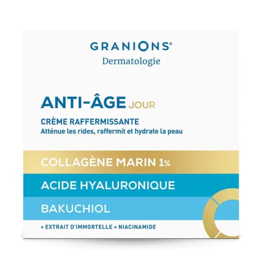 GRANIONS DERMATO CR A/AGE J 50ML — Pharmacie Rocade by Nexum