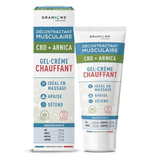 GRANIONS CBD ARNICA GEL CR 75ML — Pharmacie Maritime