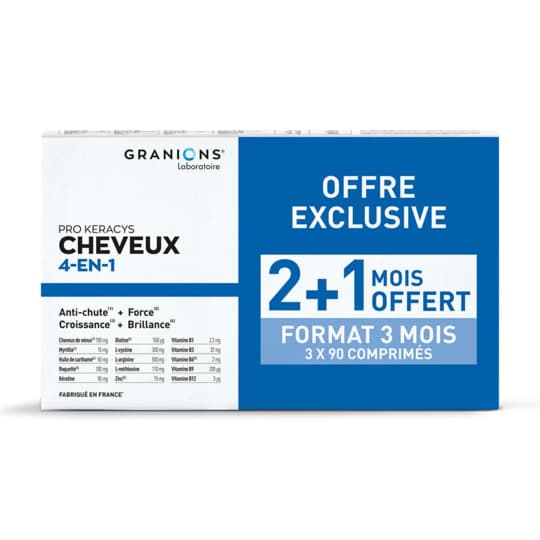 GRANIONS KERACYS CHEV CPR 90X3 — Pharmacie Fellous