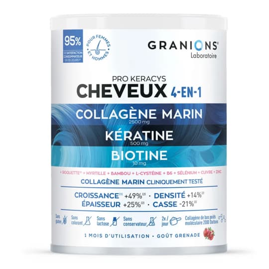 GRANIONS PRO KERACYS CHEV PDR 200G — Pharmacie centrale de Villeparisis