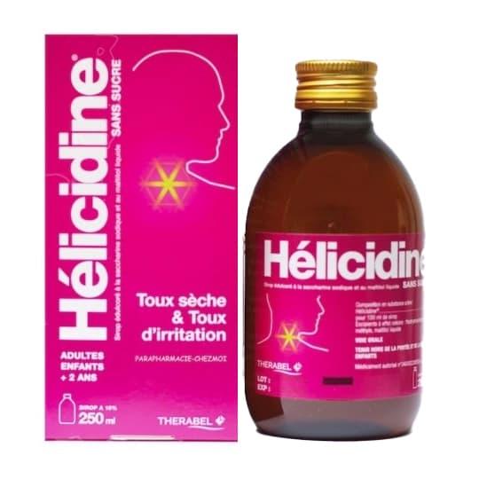 HELICIDINE 10% SP S/S 250ML — Pharmacie Allauch Village