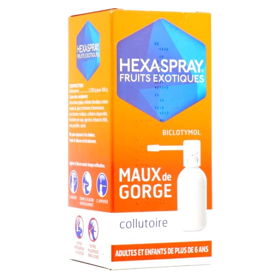 HEXASPRAY FRUITS EXO COLLU FL 30G — Grande Pharmacie de la Station - Apothical