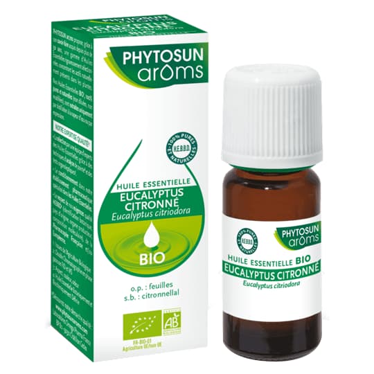 PHYTOSUNAROM EUCAL CITR BIO HE10ML — Pharmacie Européenne 24/24 de la place de clichy