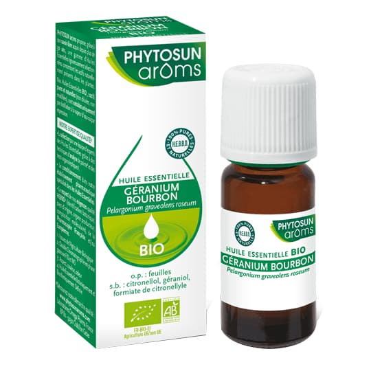 PHYTOSUNAROM GERANIUM BIO HE 10ML — Pharmacie Port Royal