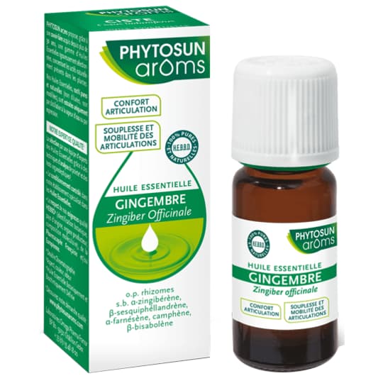 PhytoSun Aroms Gingembre Huile Essentielle Complement alimentaire a base d'huile essentielle de ging — Pharmacie Capucins Pharma
