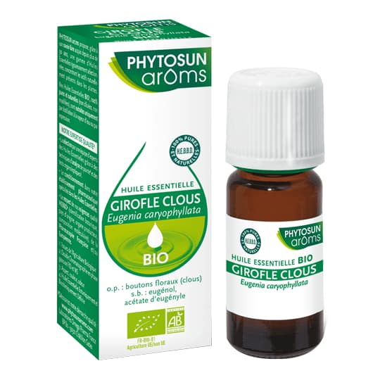 PHYTOSUNAROM GIROFLE CL BIO HE10ML — Pharmacie Port Royal