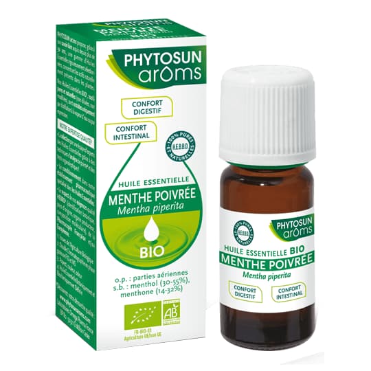 PHYTOSUNAROM MENTHE POI BIO HE10ML — Pharmacie Port Royal