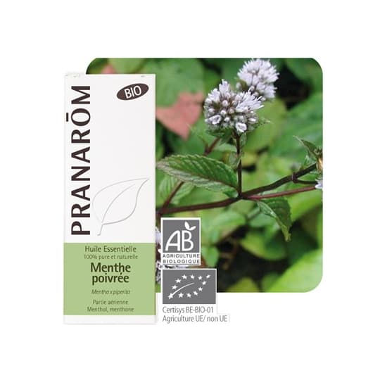 PRANAROM HE BIO MENTHE POIVREE 5ML — Pharmacie Belgrand Tenon