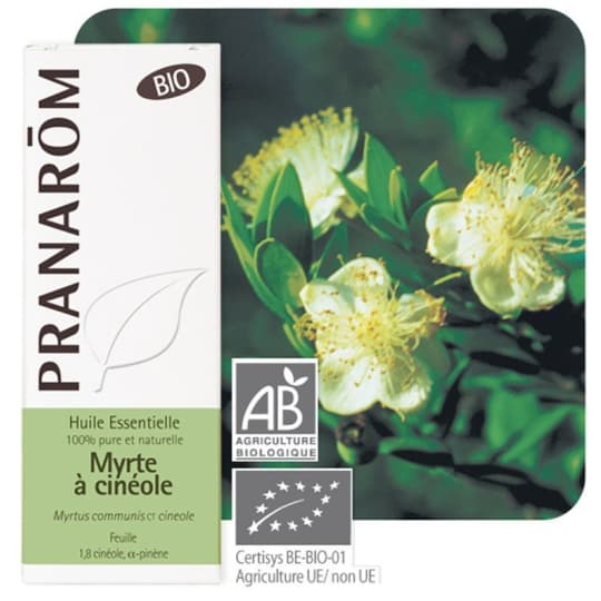 PRANAROM HE BIO MYRTE CINEOLE 5ML — Pharmacie Pharmagreen Boucicaut