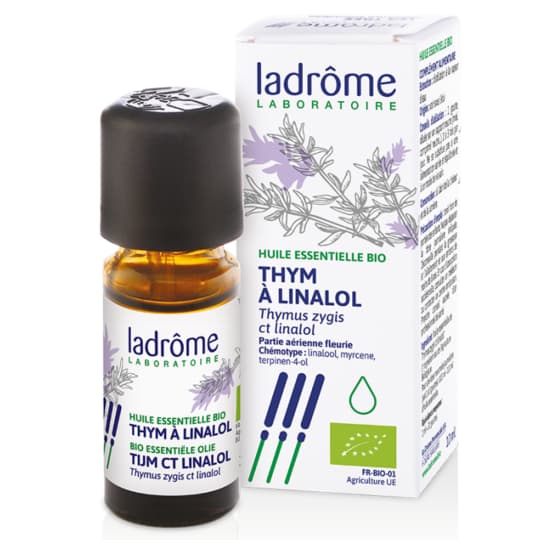 Ladrome Huile Essentielle Thym A Linalol Bio 10ml — Pharmacie Pessac Arago
