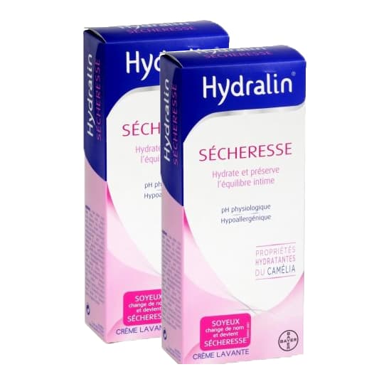 HYDRALIN SECHERESSE CR LAV 200MLX2 — Pharmacie Rollin Centre