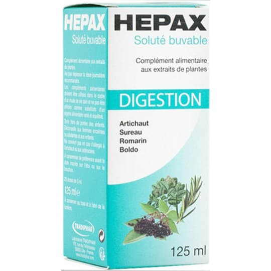 HEPAX SOLUTE BUV FL125ML — Pharmacie de l’Arc