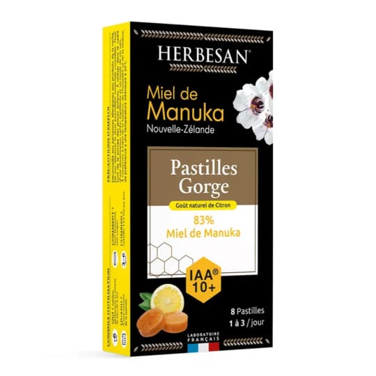 HERBESAN PASTIL MIEL MANUKA CITRON