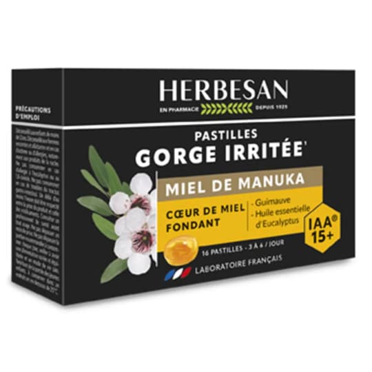 HERBESAN MANUKA COEUR FON PAST16 — Grande Pharmacie de Grenelle