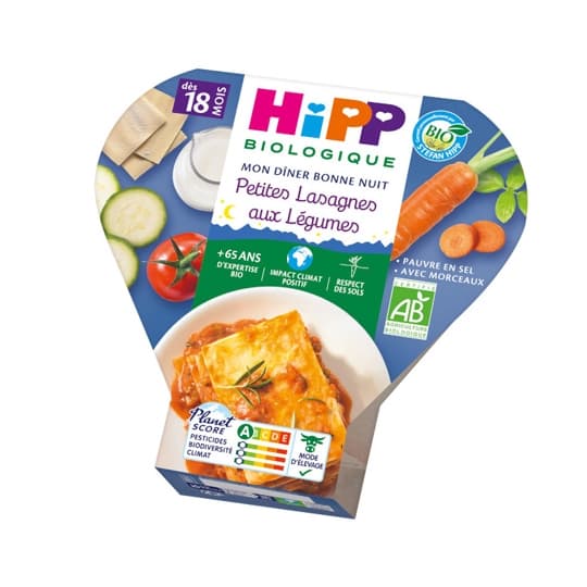 HIPP PETITE LASAGNE LEG 260G — Grande Pharmacie Bastille Faubourg - Apothical - Nexum