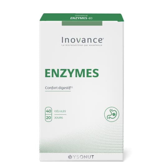 Inovance Enzymes Confort Digestif Gelule 40 — Pharmacie de la Gare - Rouen