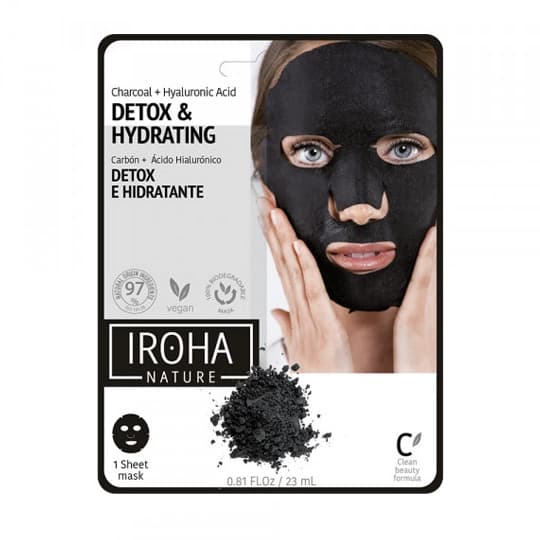 IROHA DETOX MASQ A/IMPERF CHARBON — Pharmacie Pharmagreen Boucicaut