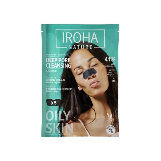 IROHA DETOX CHARBON NEZ PATCH 5