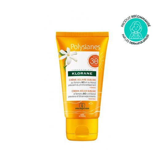 KLORANE SOL CR SPF30 VISAGE 50ML — Grande Pharmacie de Grenelle