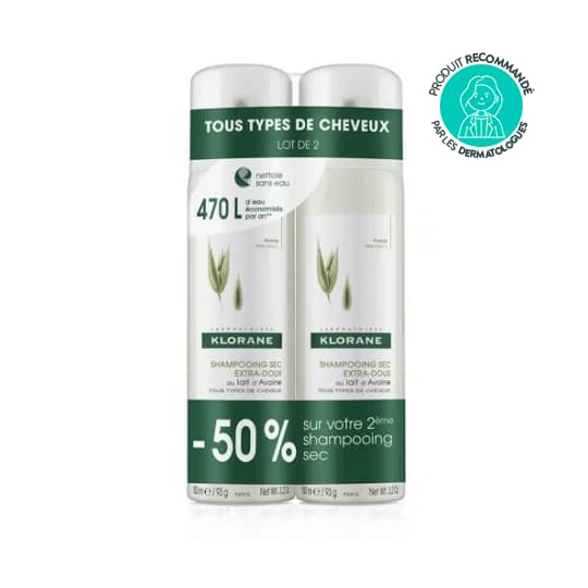 KLORANE SH SEC AVOI/CERAM SPR150X2 — Pharmacie de Paris - Porte de Champerret