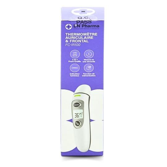 L2N THERMOMETRE AURICUL/FRONTAL — Pharmacie du stade