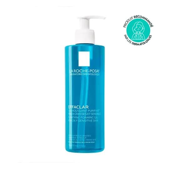 Effaclar gel moussant purifiant, 400 ml de savon liquide — Pharmacie SO OUEST
