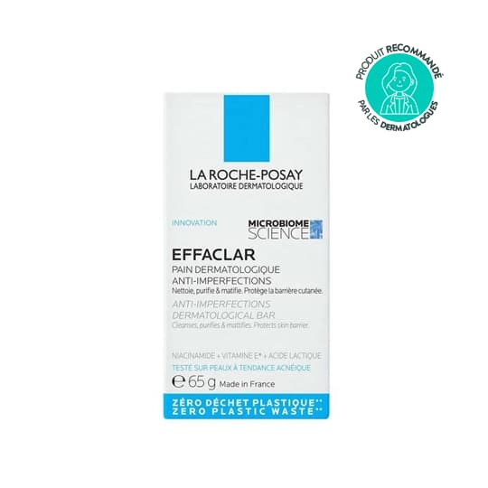EFFACLAR PAIN DERMATOLOGIQUE 65G — Pharmacie Fellous
