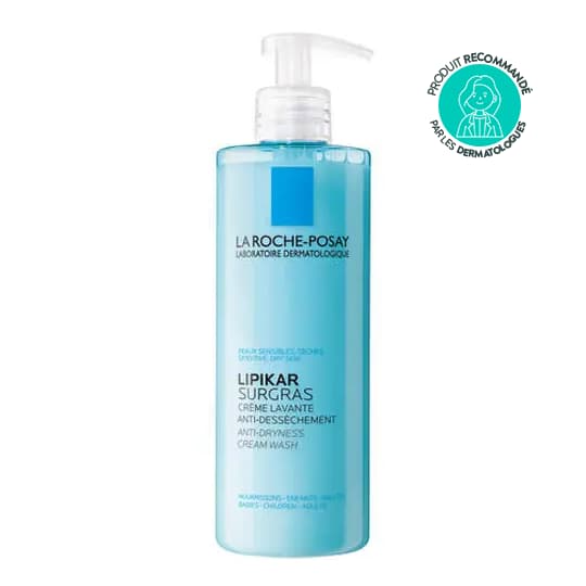 La roche-posay lipikar surgras douche crème concentrée anti-dessèchement, 400 ml — Pharmacie de Paris - Porte de Champerret