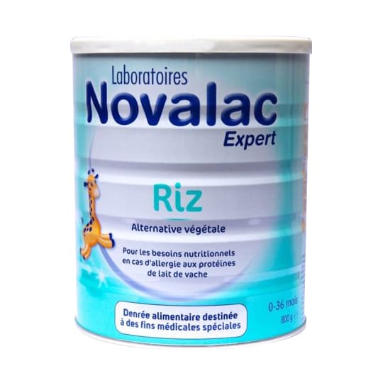 NOVALAC EXP RIZ 0-36MOIS LAIT 800G — Grande Pharmacie du Centre - Ambarès