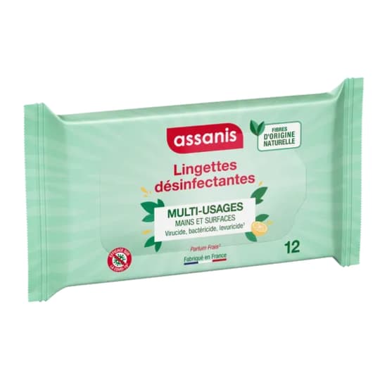 ASSANIS LING DESINF MAIN/SURFAC 12 — Pharmacie Riviera