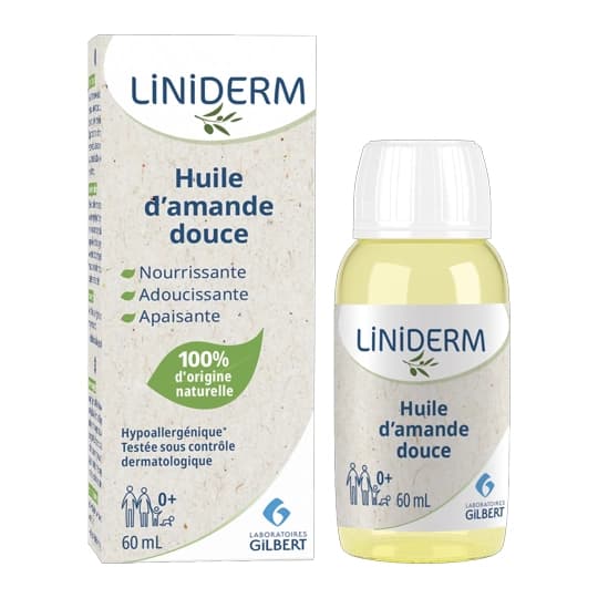 Gilbert huile amande douce 60ml — Neopharm Pharmacie de la Plaine