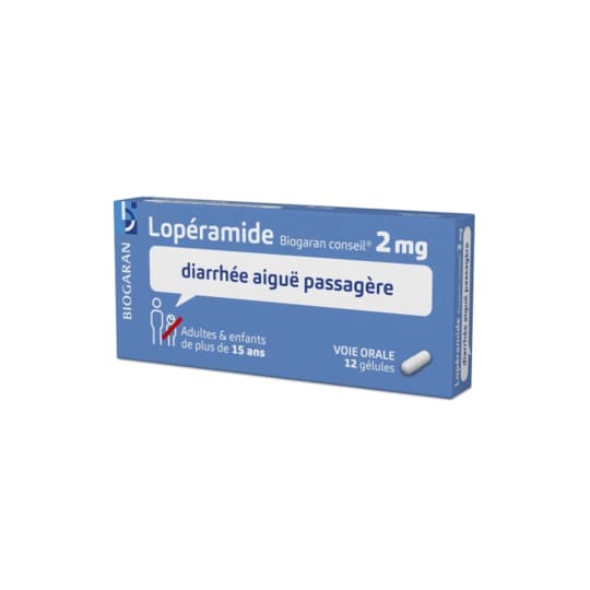 LOPERAMIDE 2MG BIOG CONS GELULE12 — Pharmacie Pharmagreen Boucicaut