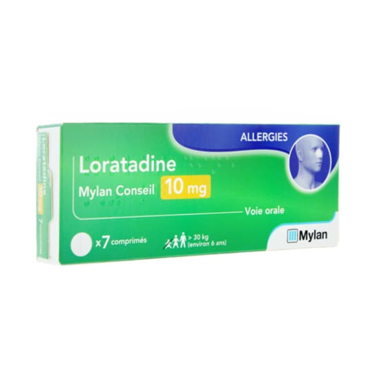 LORATADINE 10MG VIATRIS CONS CPR 7 — Pharmacie Belgrand Tenon