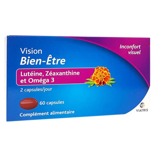 VIATRIS VISION BIEN-ETRE CAPS 60 — Grande Pharmacie des Halles Pharma