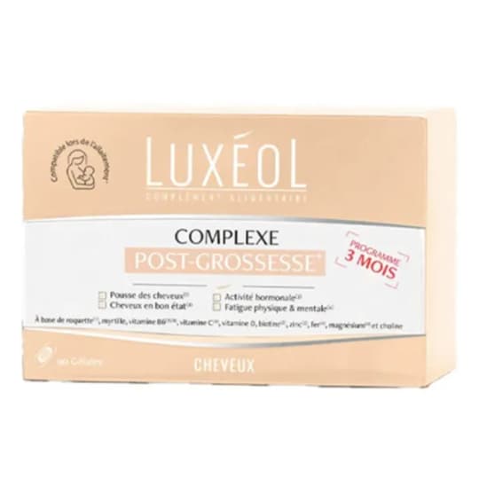 LUXEOL COMPLX P GROSSESSE GELUL 90 — Pharmacie Européenne 24/24 de la place de clichy
