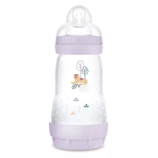 MAM BIB E ST A/COL LILAS D2 260ML — Pharmacie Port Royal