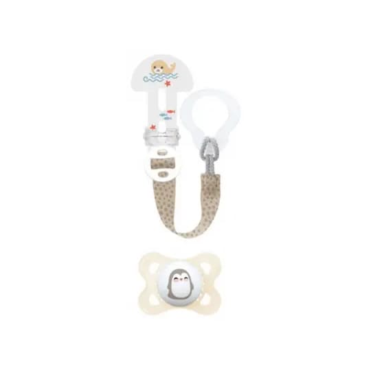 KIT SUCET+ATTACHE MAM SILIC 2-6M