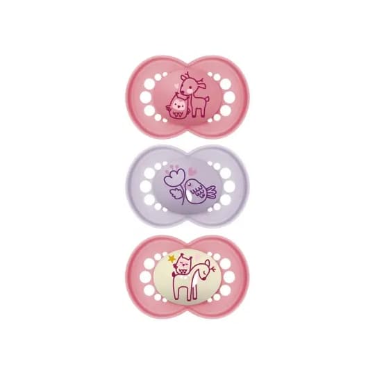 SUCET MAM ORIGIN ROSE SIL 18+M X3 — Pharmacie Centrale - Domène