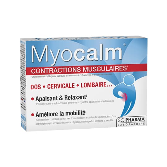 3C PHARMA MYOCALM CPR 30 — Pharmacie des Clos