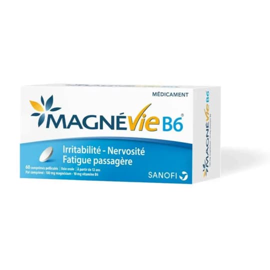 MAGNEVIE B6 100MG/10MG CPR 60 — Pharmacie Plaine Haute - Crosne
