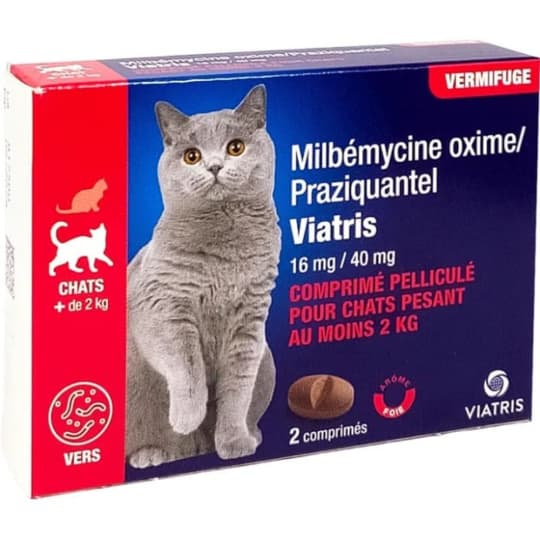 VIATRIS MILBEMYC/PRAZIQ CT CPR 2 — Pharmacie du Grand Vitrolles