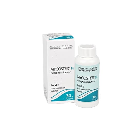 MYCOSTER 1% PDR FL 30G — Pharmacie Principale de Malakoff