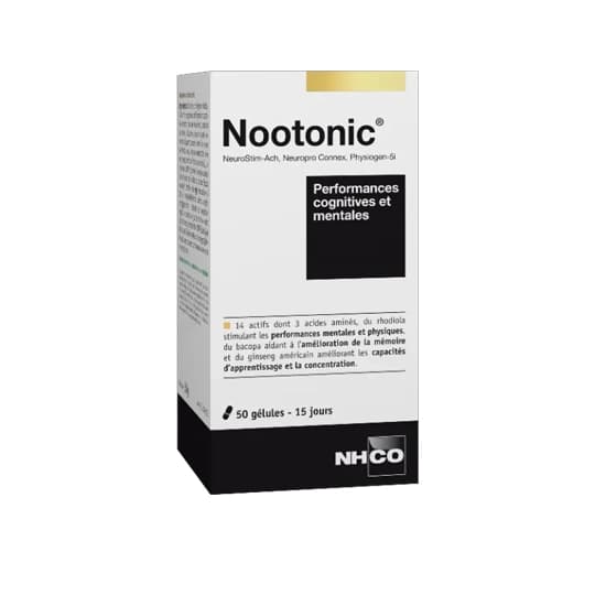 NHCO NOOTONIC GELUL 50 — Pharmacie Jasmin
