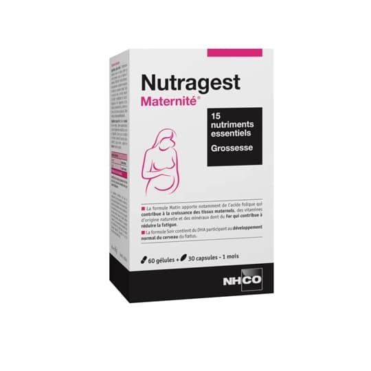 NHCO NUTRAGEST MATER GELU60+CAPS30 — Pharmacie Pharmavance Gambetta